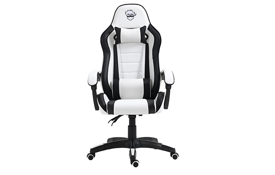 Cadeira Gamer Ninja Danzo, Branco e Preto